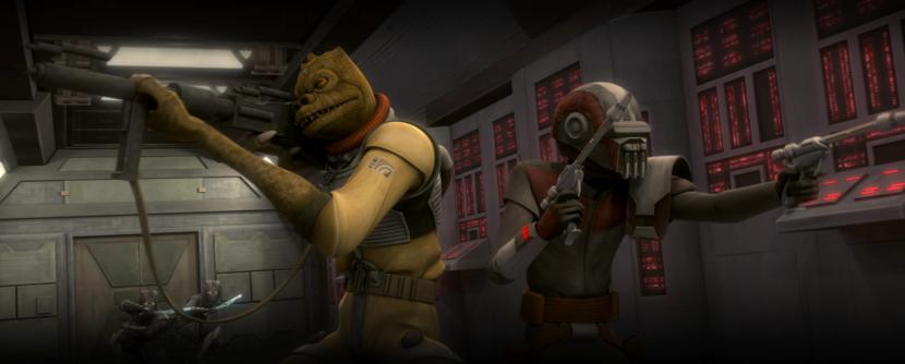 Boba Fett and Bossk